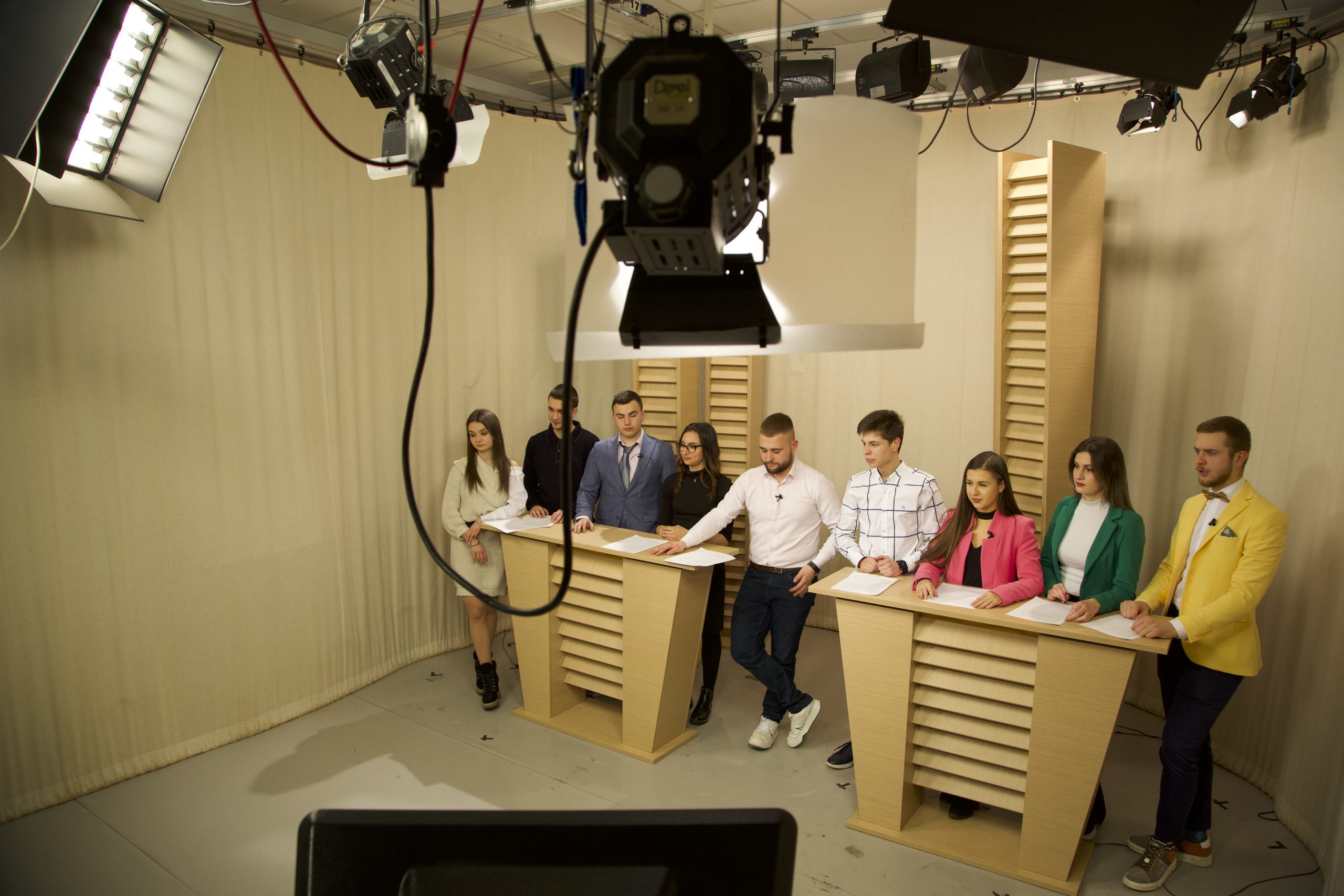 Студентски екип на Алма Матер ТВ